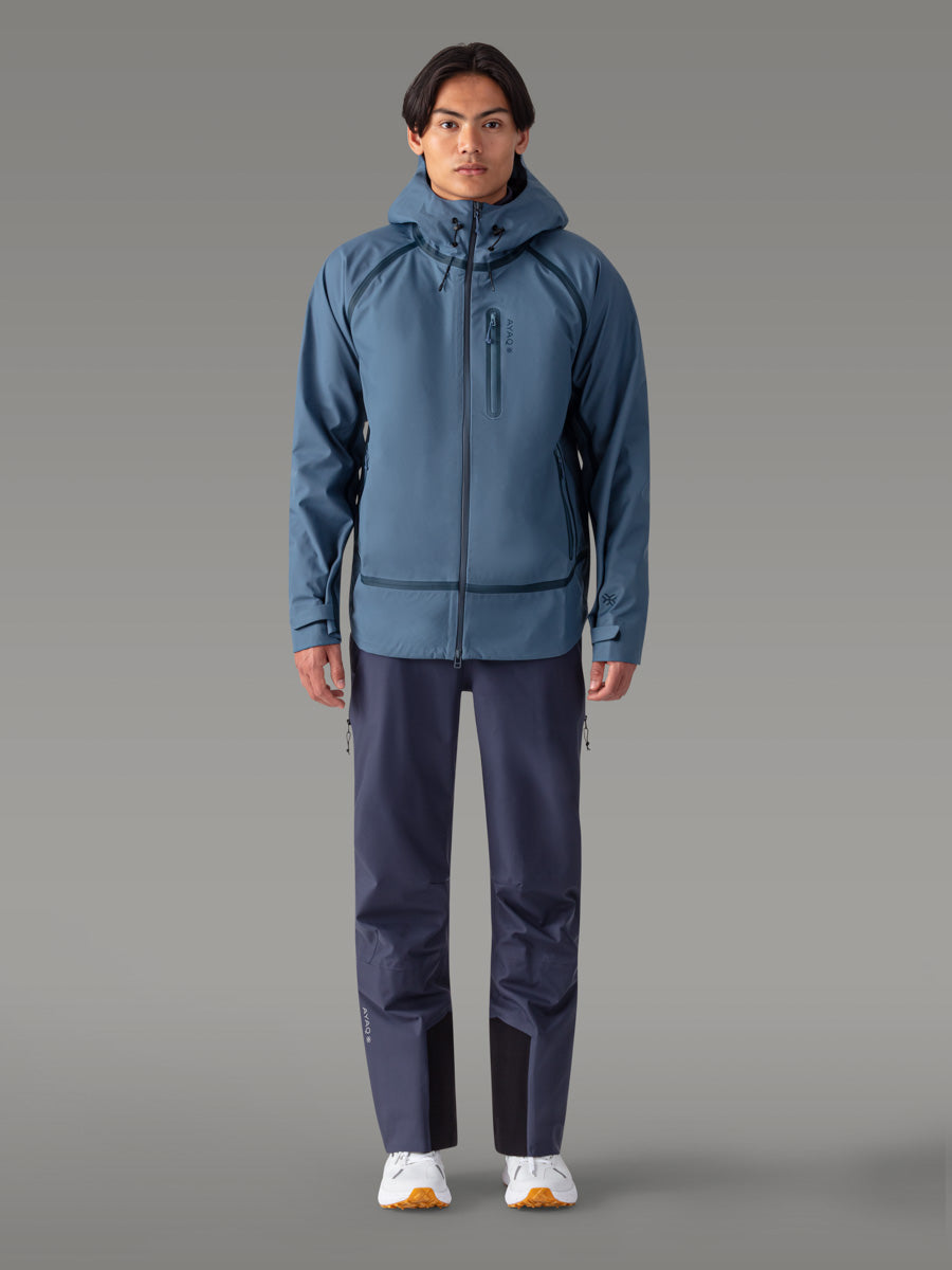 LONAK Hardshell-jakke — Blue Slate