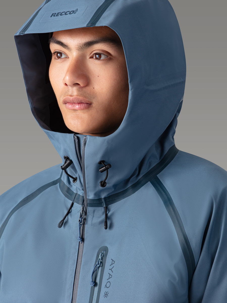LONAK Veste Hardshell - coloris Blue Slate

