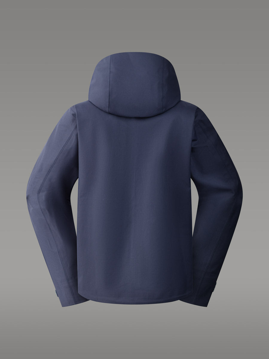 SKORA ハードシェルジャケット - coloris Deep Blue

