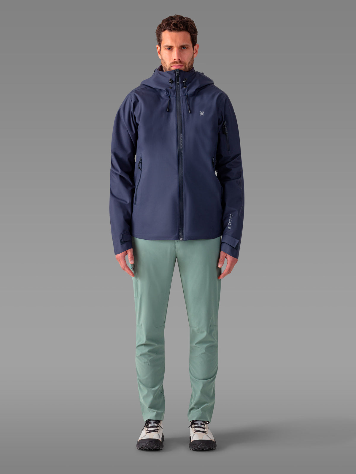 SKORA Hardshell-jakke — Deep Blue