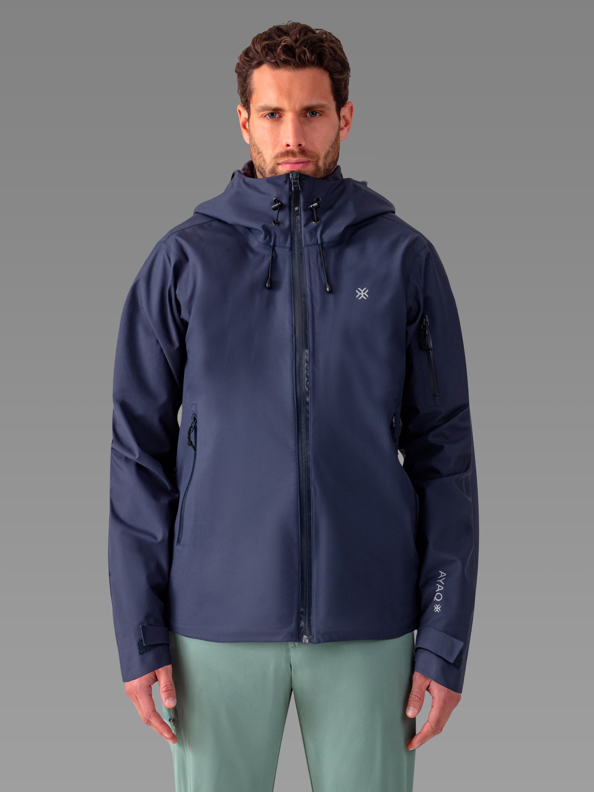 SKORA ハードシェルジャケット - coloris Deep Blue

