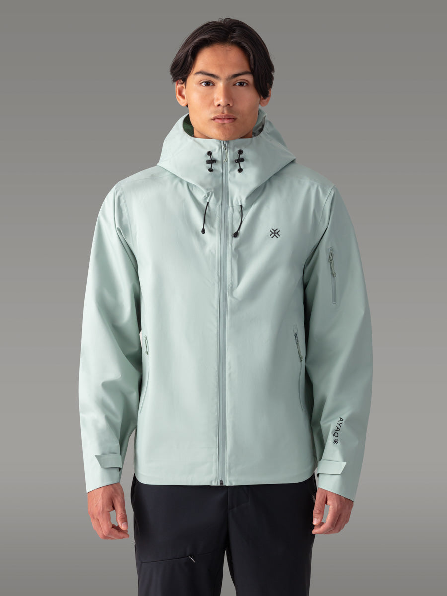SKORA Hardshell-jakke — Grey Mist
