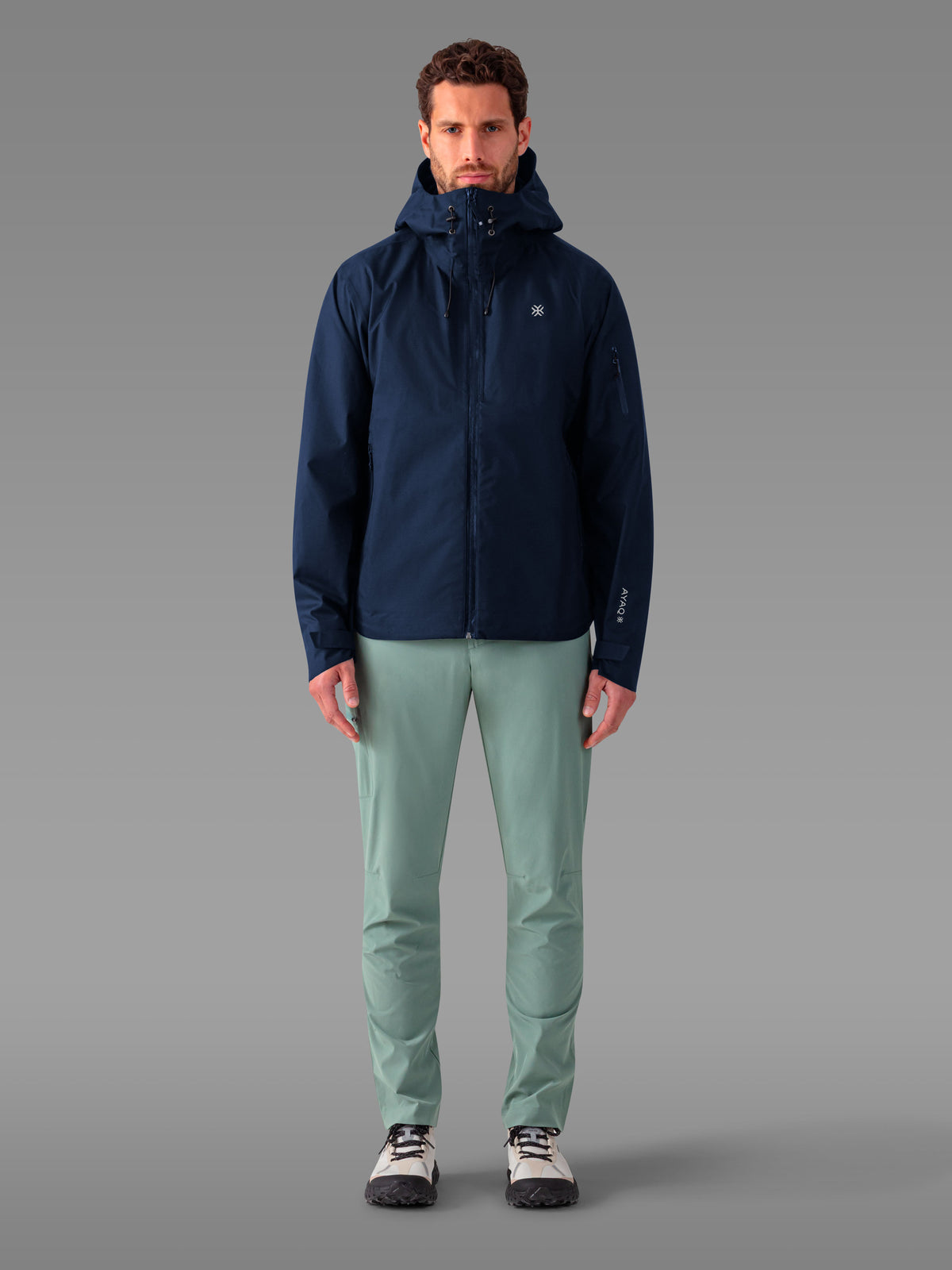 Chaqueta SKORA Hardshell — North Blue