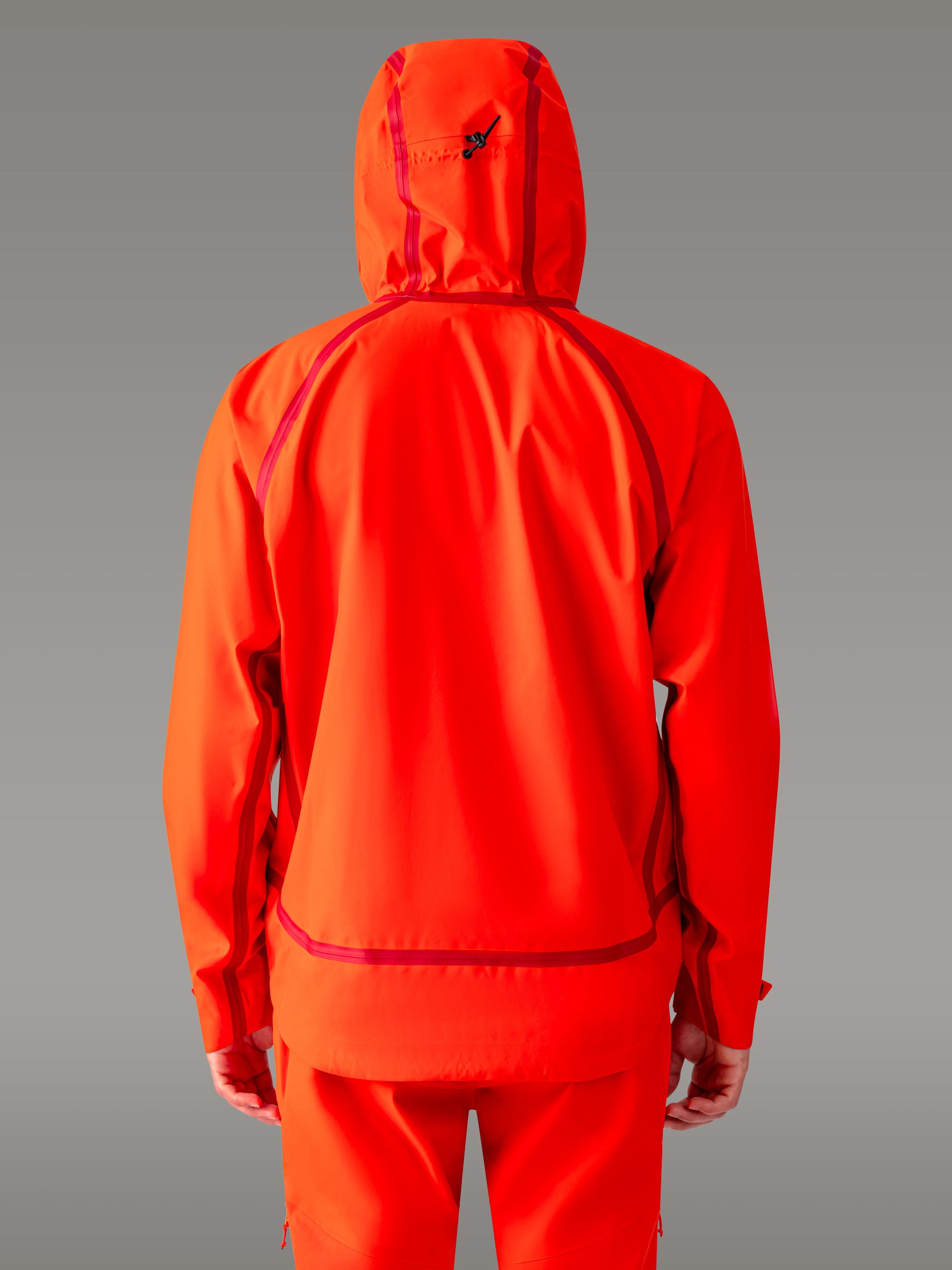 LONAK Hardshell-Jacke - coloris Orange Sunrise

