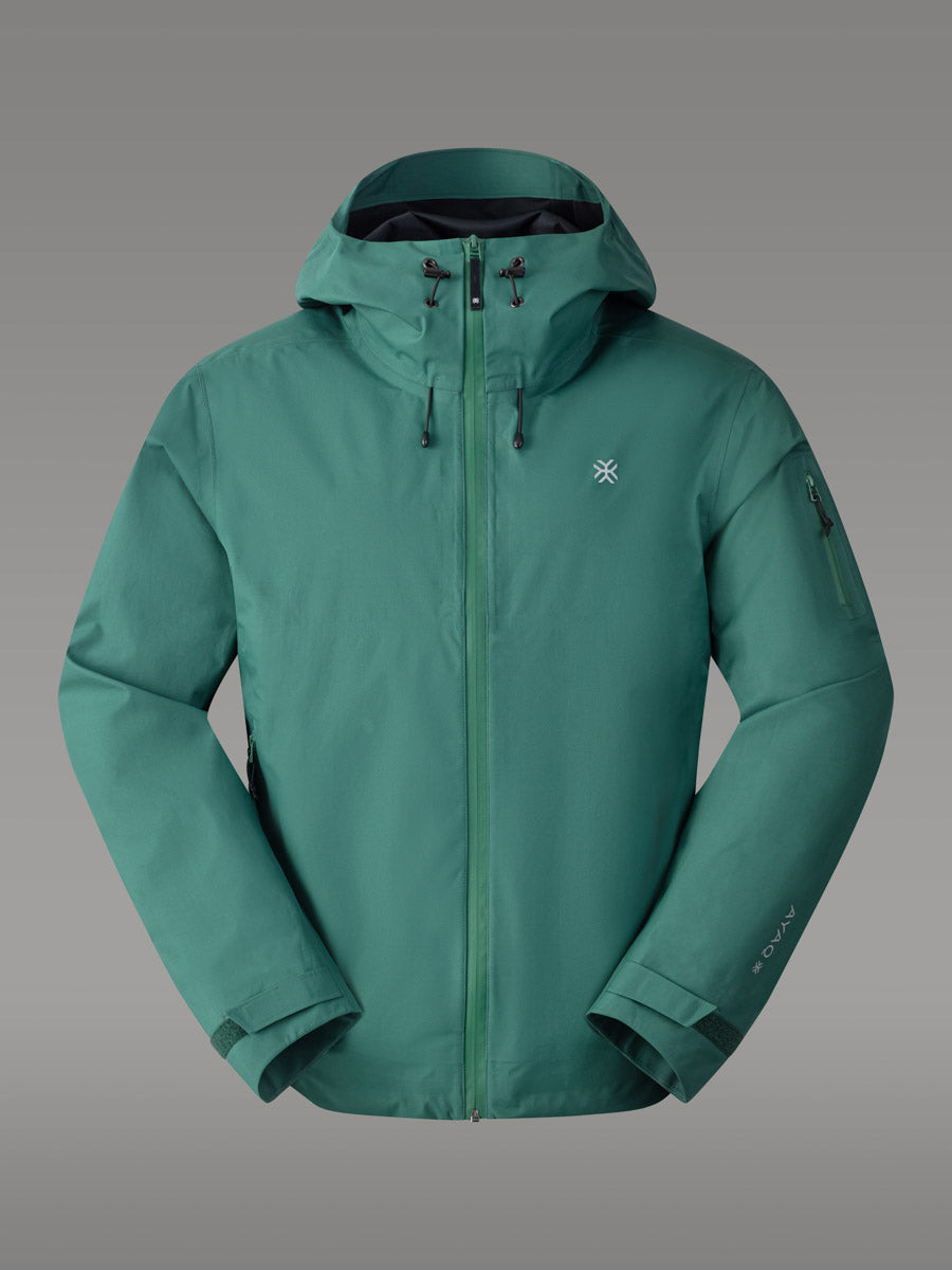 Chaqueta SKORA Hardshell — Pine Green
