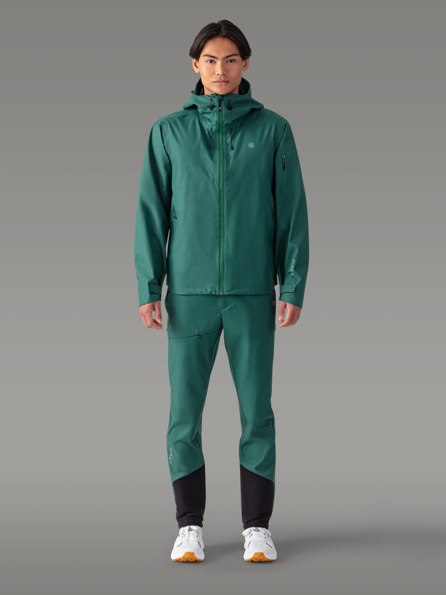 SKORA Hardshell-jakke — Pine Green