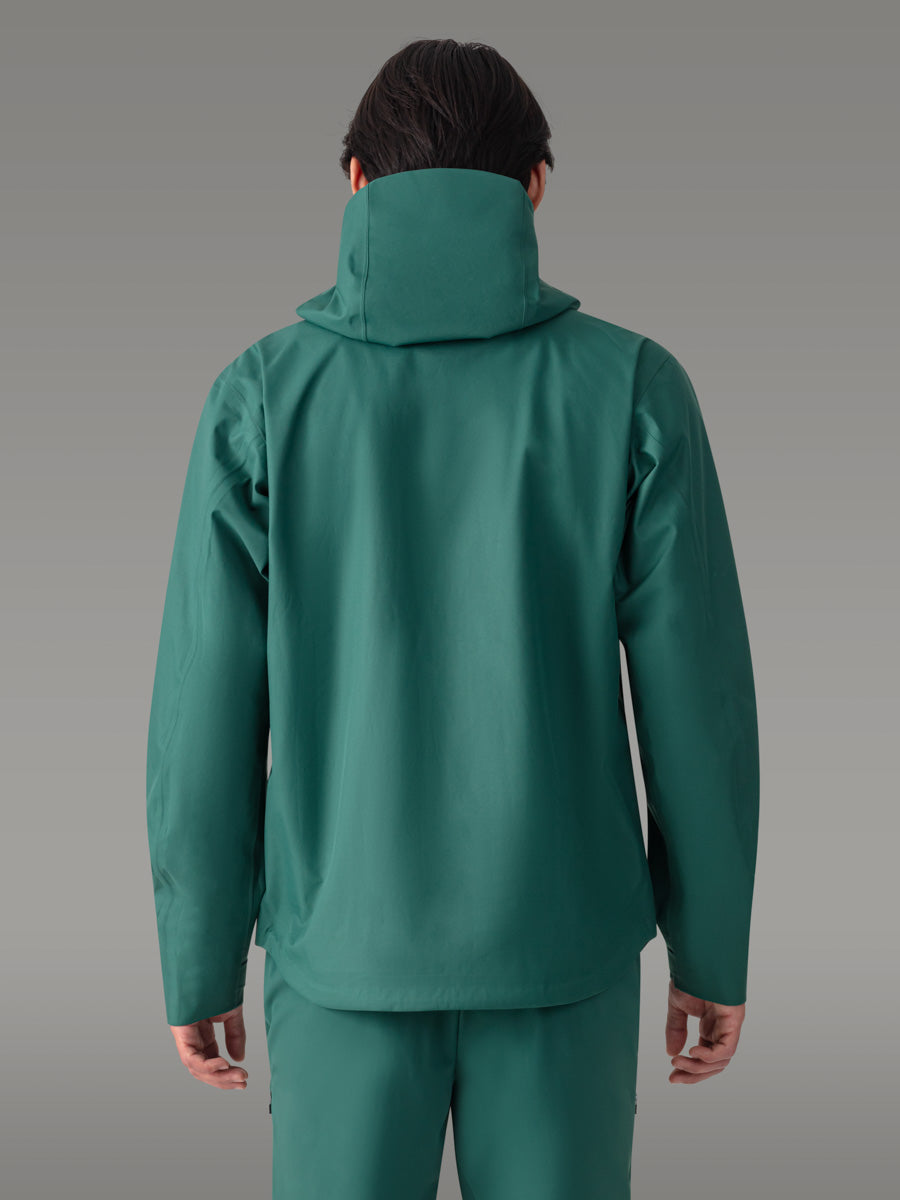 SKORA Hardshell-jakke — Pine Green