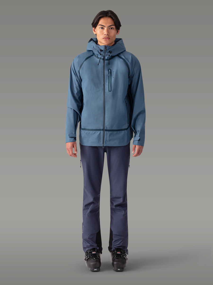 NUNATAK Hardshell-bukse — Deep Blue