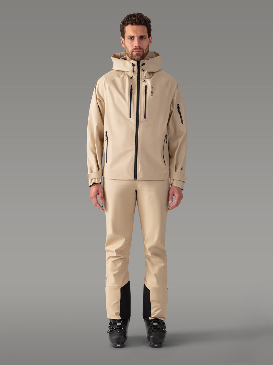 NUNATAK ハードシェルパンツ — Sand Beige