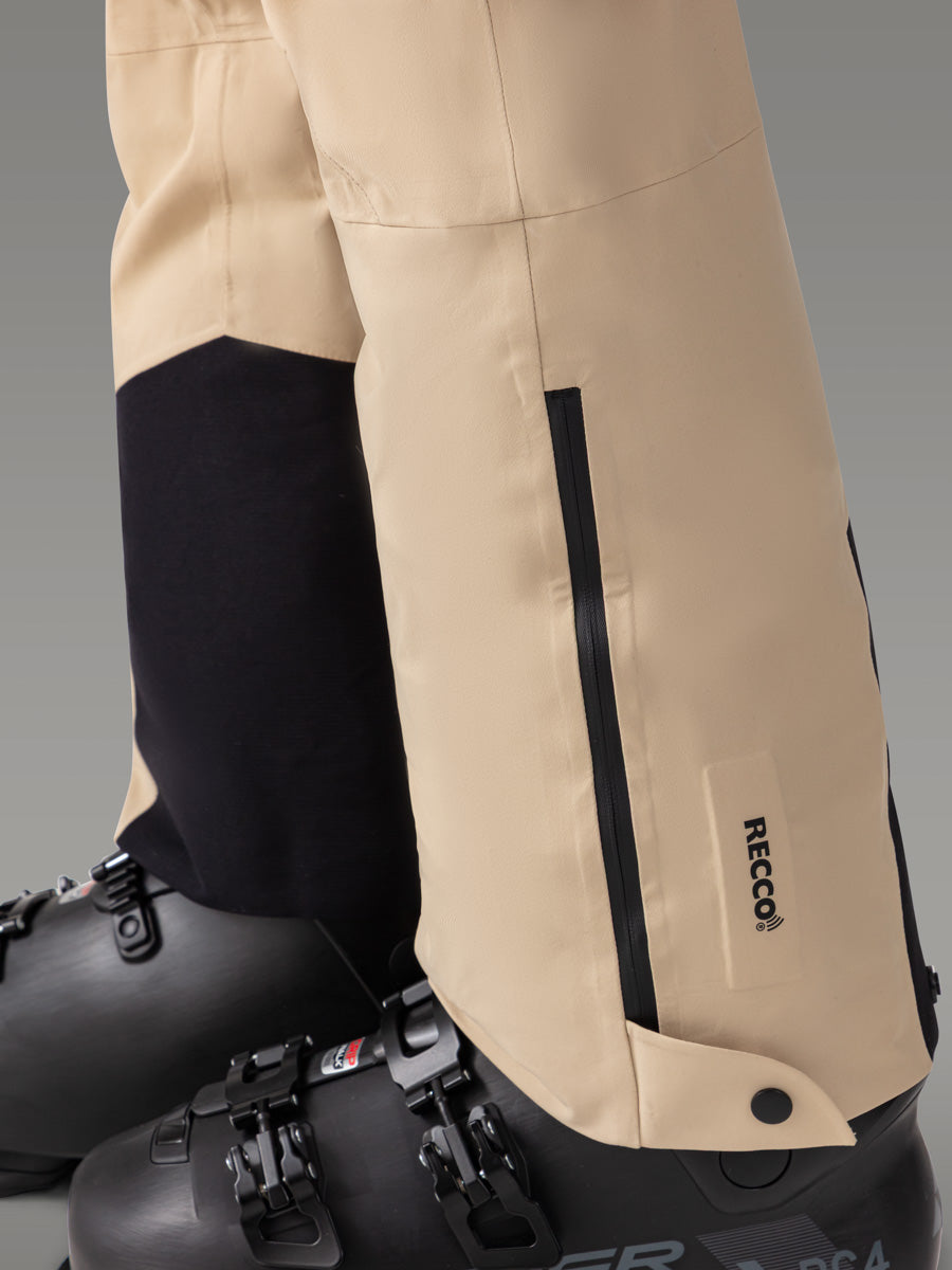 NUNATAK Hardshell-bukse — Sand Beige