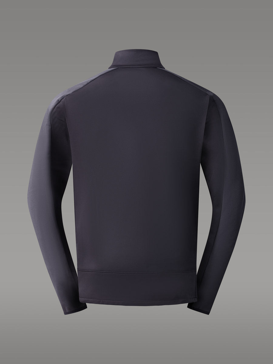 SHANDAR Windbreaker Jacket - color Black Storm

