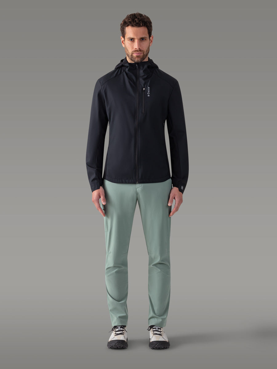Giacca softshell RAVEN - coloris Black Storm

