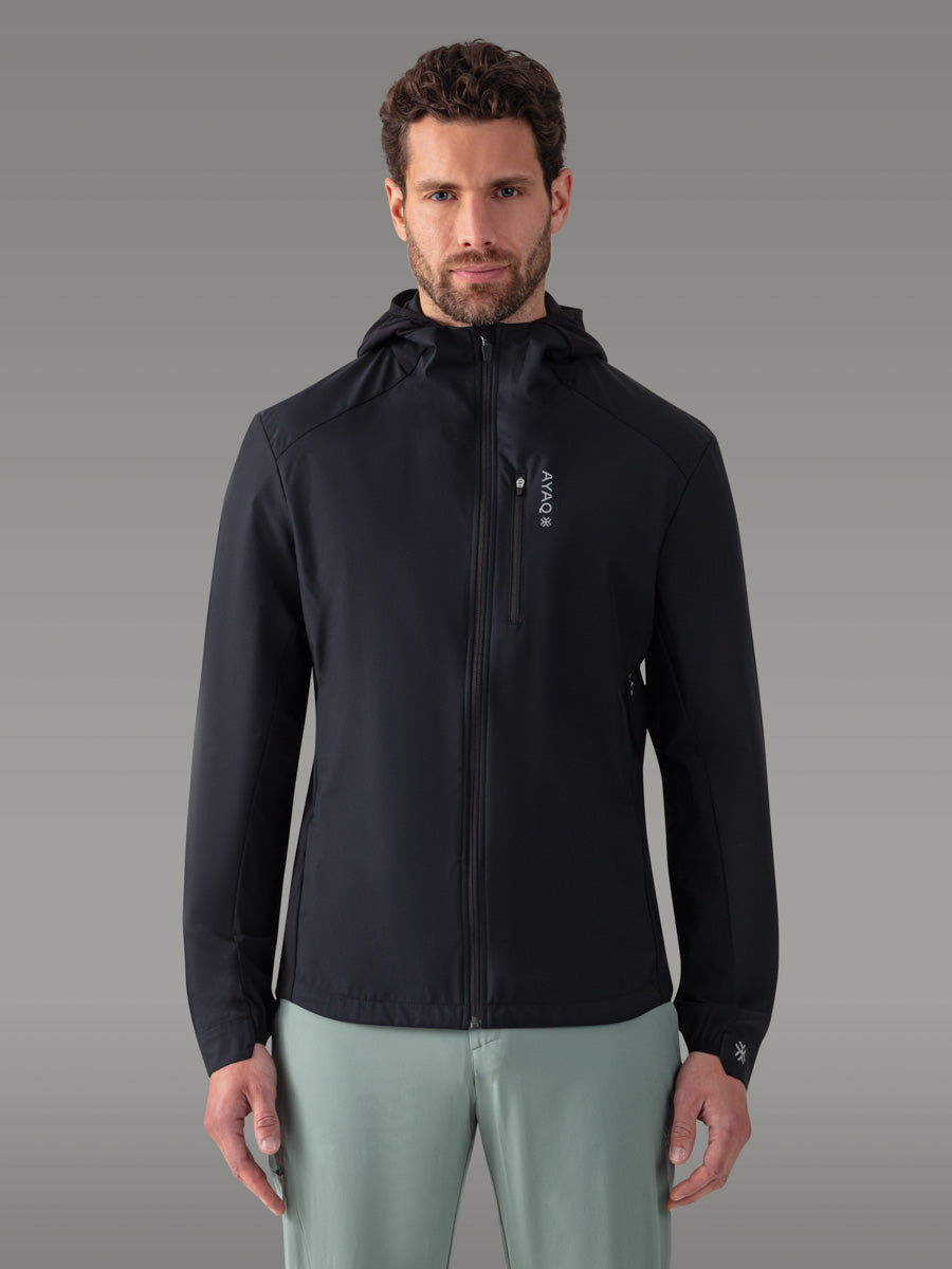 Giacca softshell RAVEN - coloris Black Storm


