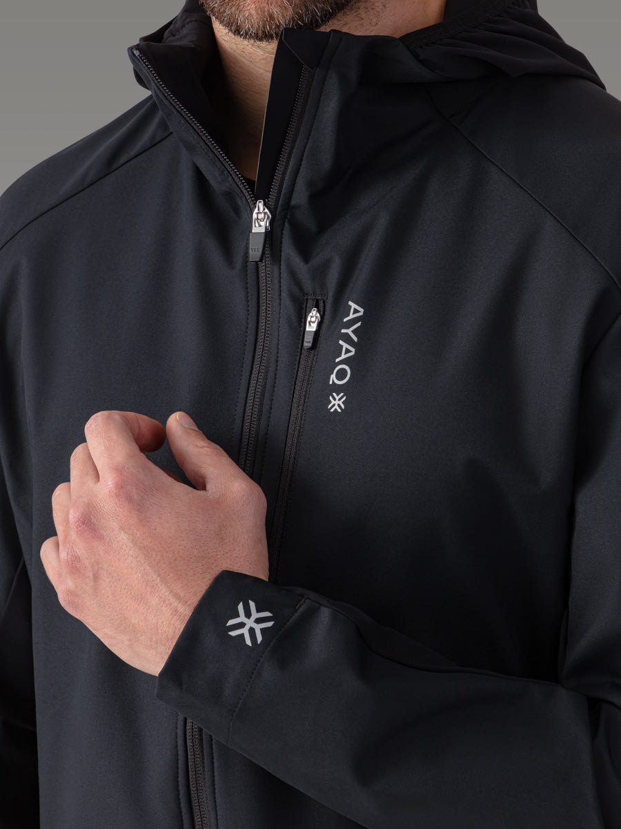 RAVEN Softshell-jakke — Black Storm