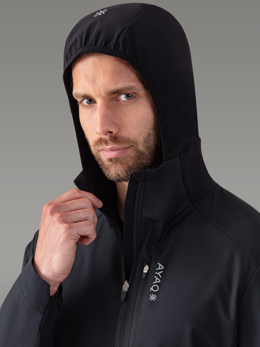 Giacca softshell RAVEN - coloris Black Storm


