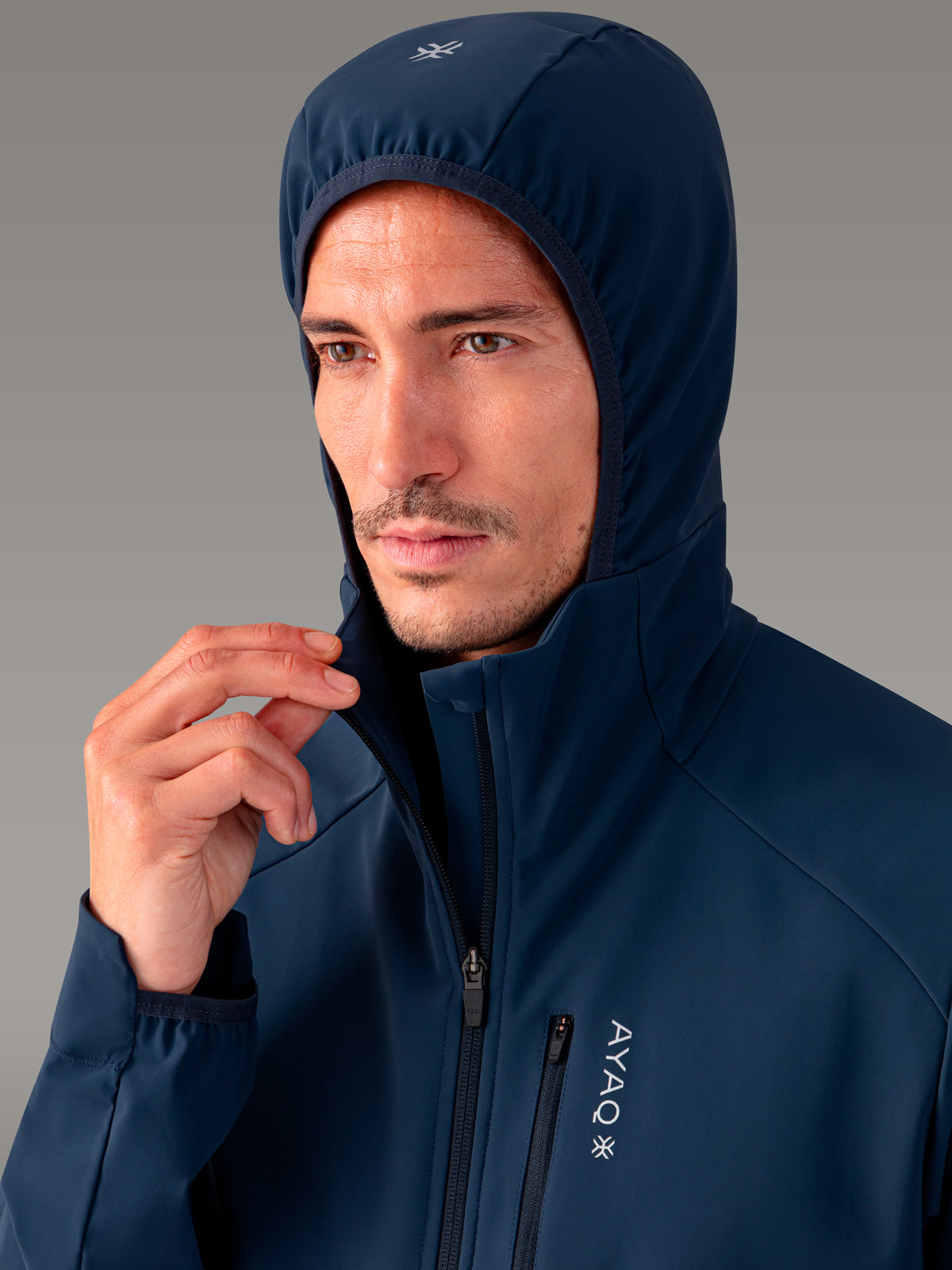 RAVEN Veste Softshell - coloris North Blue

