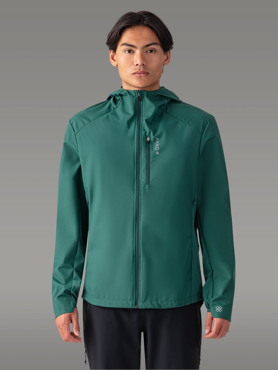 RAVEN Softshell-jakke — Pine Green