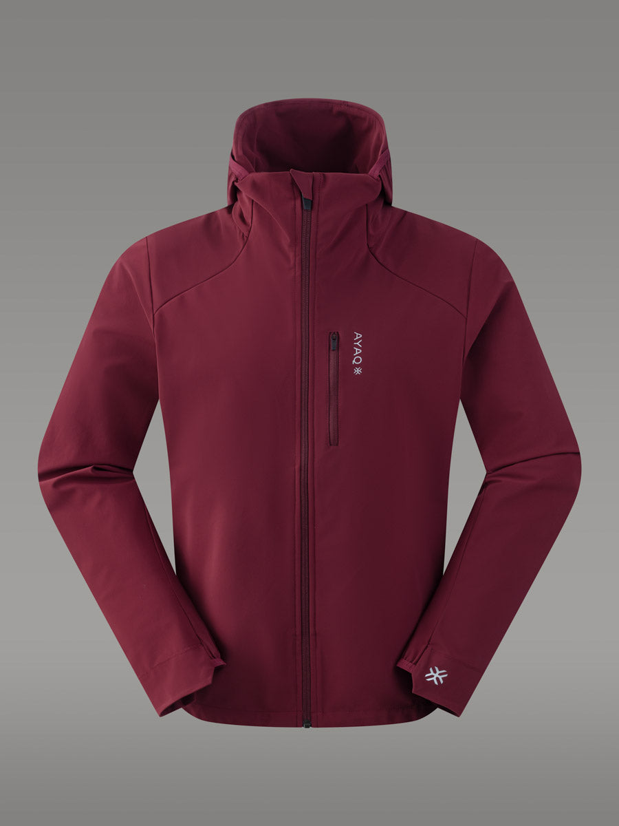 RAVEN Softshell-jakke — Red Sienna