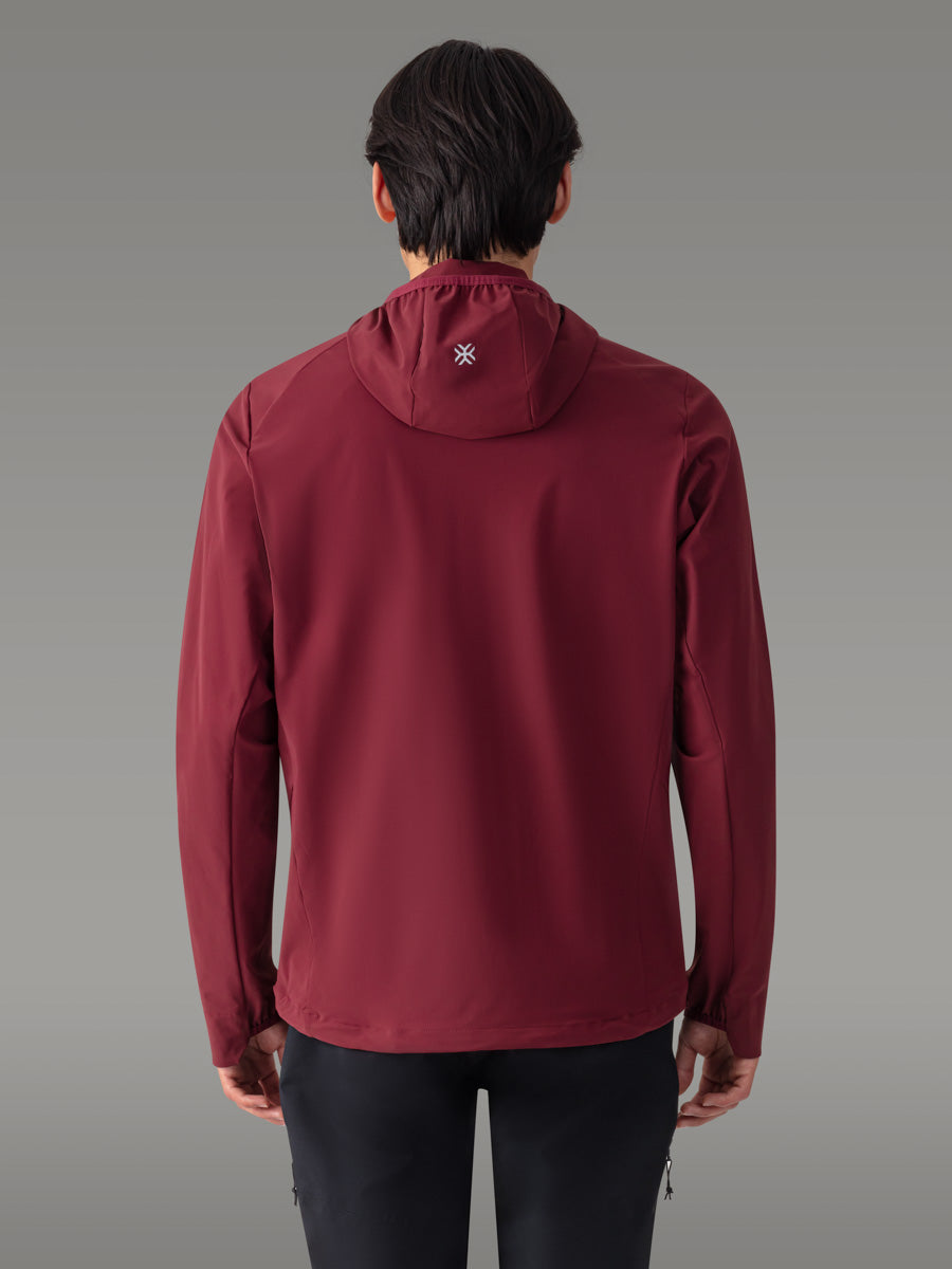 RAVEN Softshell-jakke — Red Sienna