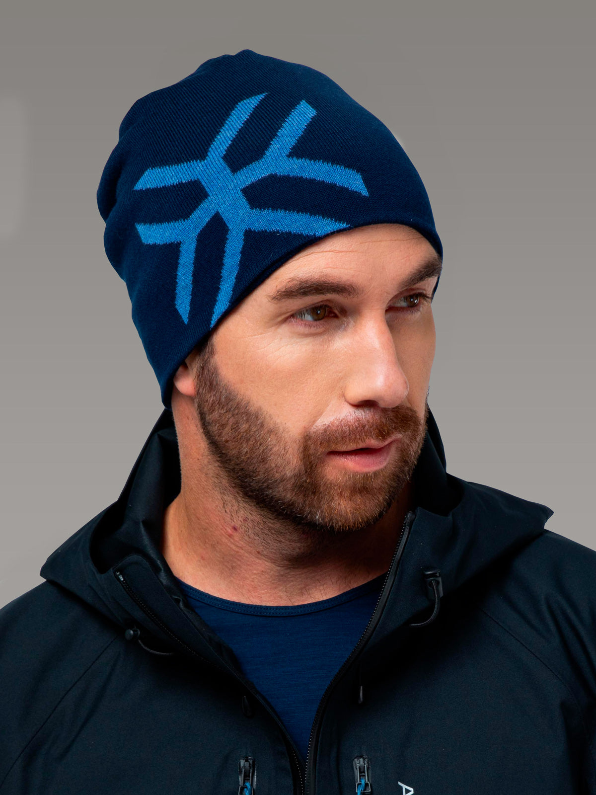 UPSALA Bonnet 100% Mérinos — Blue Slate