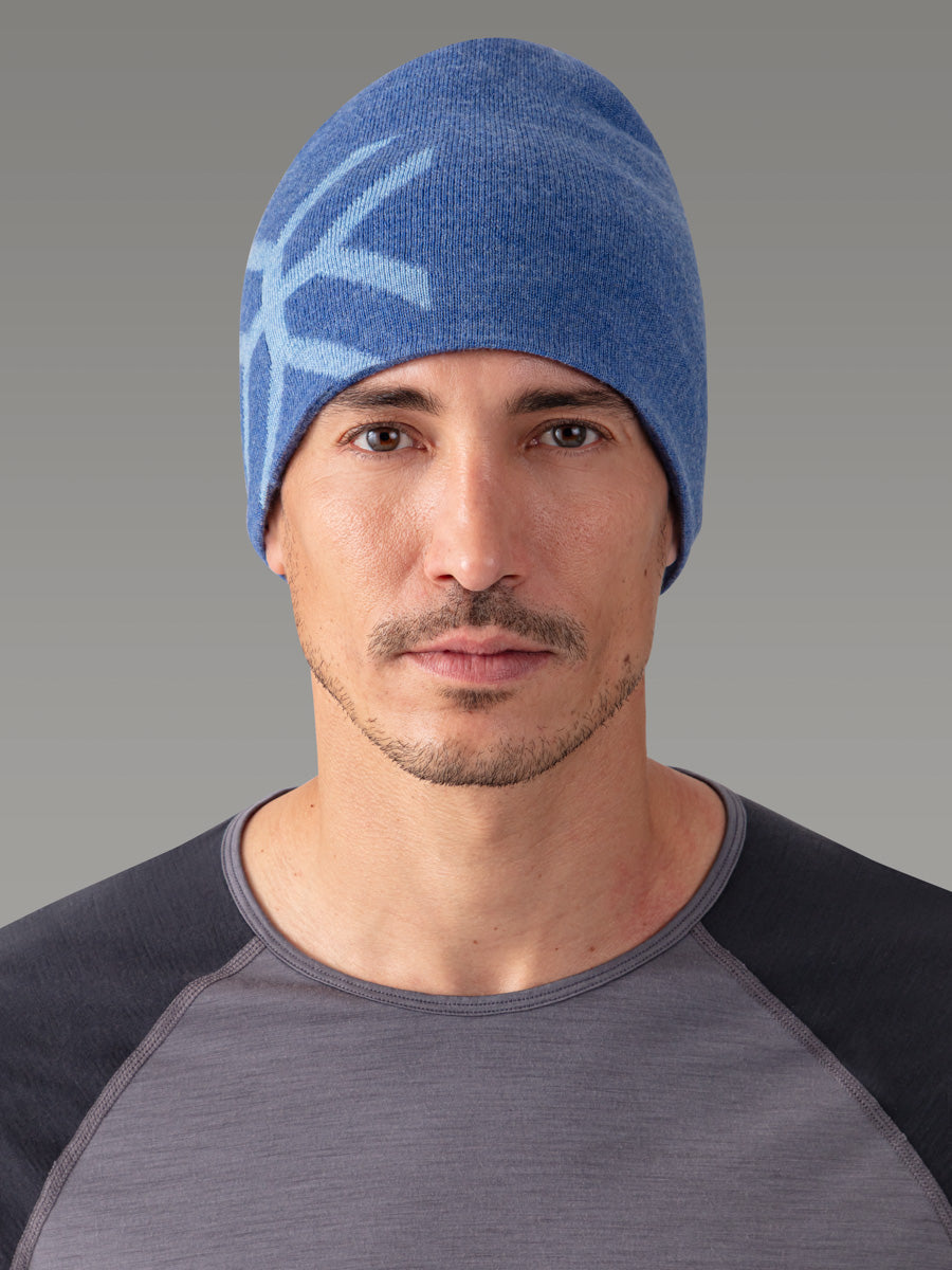 UPSALA Bonnet 100% Mérinos — Blue Ice