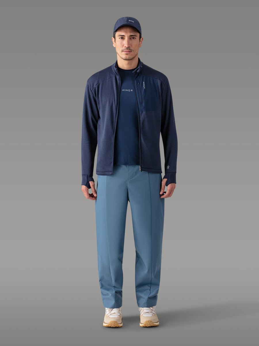 KOKANEE Active fleecejakke — North Blue