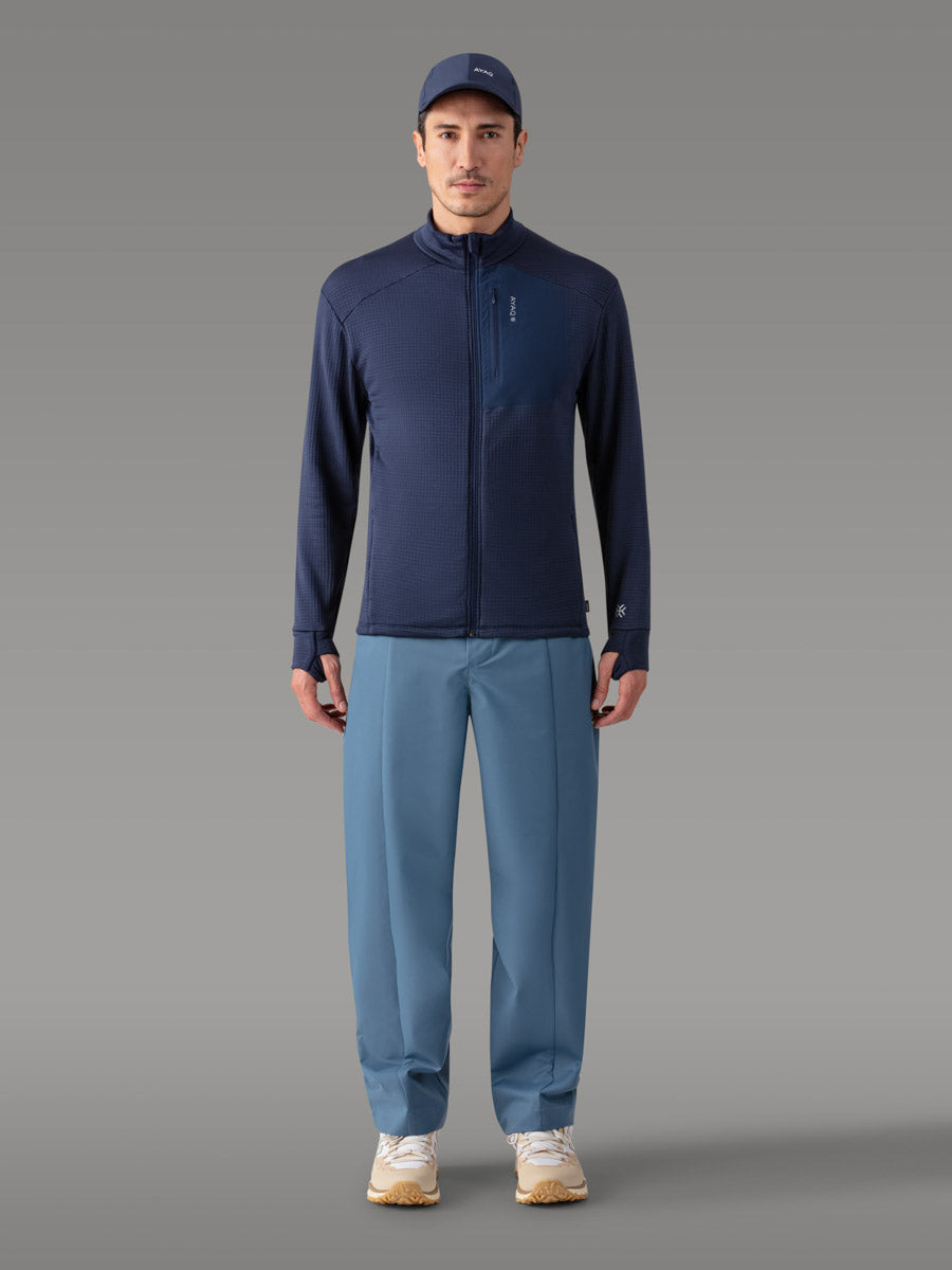 KOKANEE Active fleecejakke — North Blue