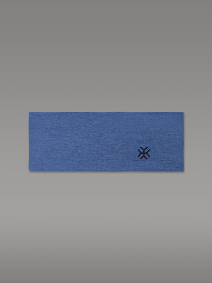 MANDRONE Bandeau 100% Mérinos — Blue Lake