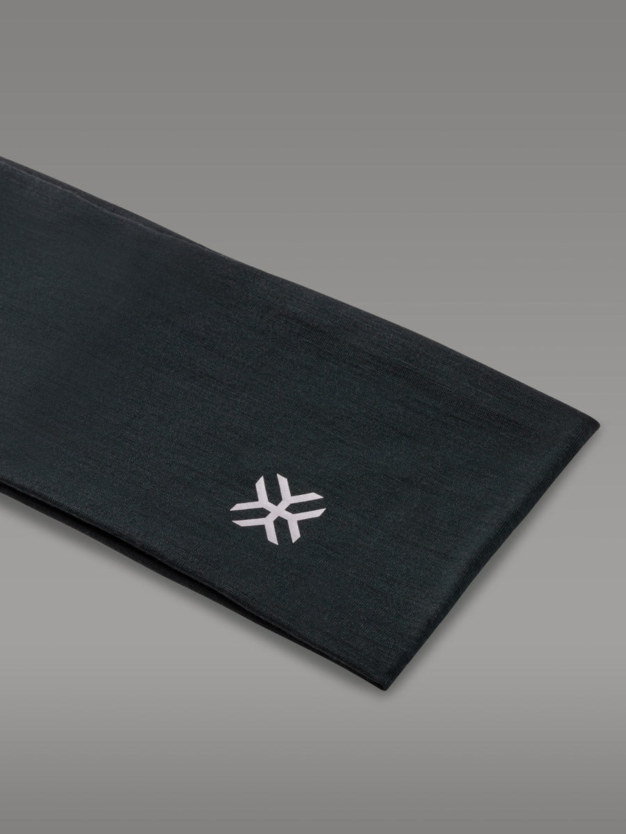 MANDRONE Stirnband 100 % Merino — Deep Green
