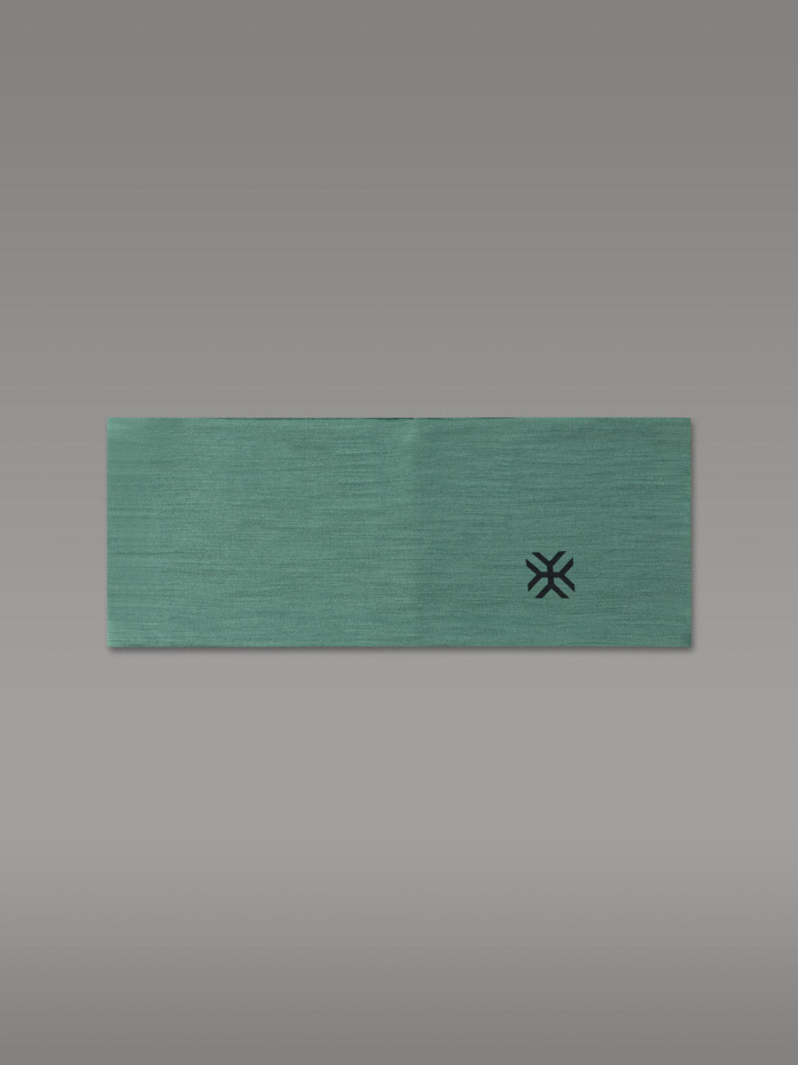 MANDRONE Bandeau 100% Mérinos — Green Lake