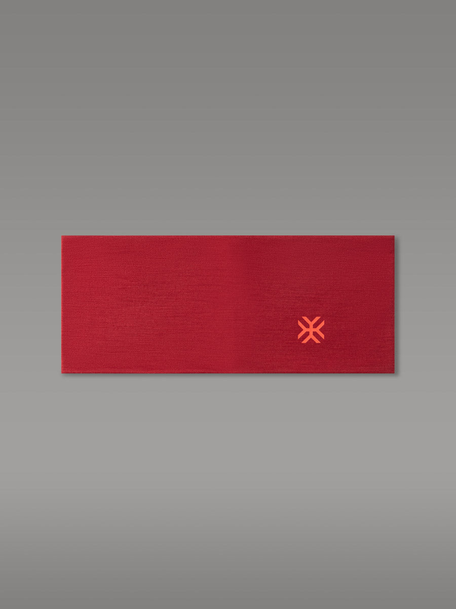 MANDRONE Bandeau 100% Mérinos — Red Sienna