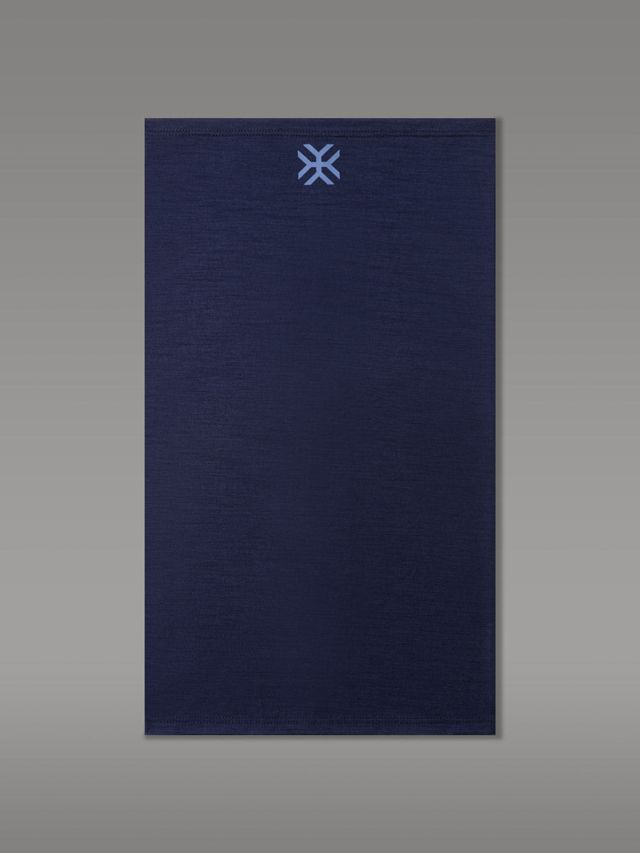 LOBBIA 100% Merino Schlauchtuch — Blue Slate