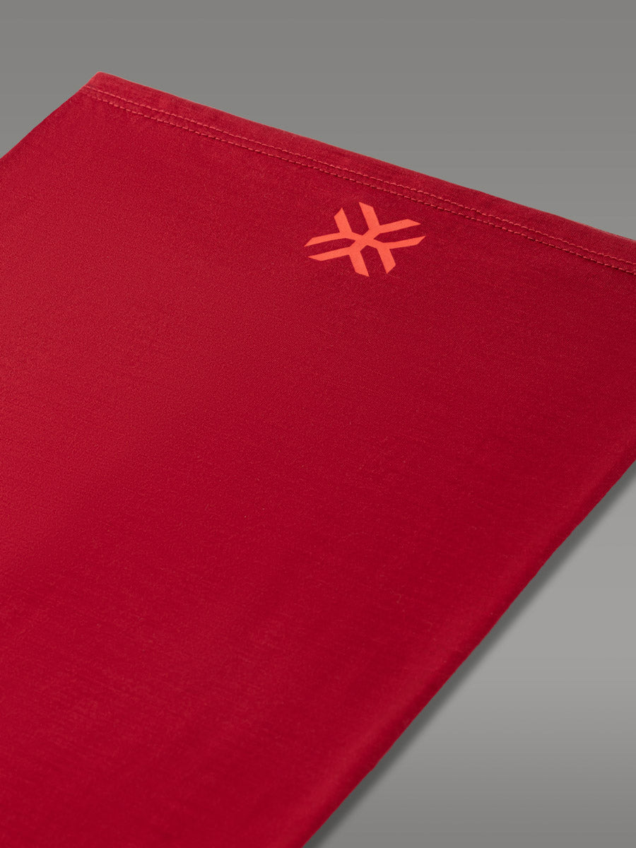 LOBBIA Tour de cou 100% Mérinos — Red Sienna