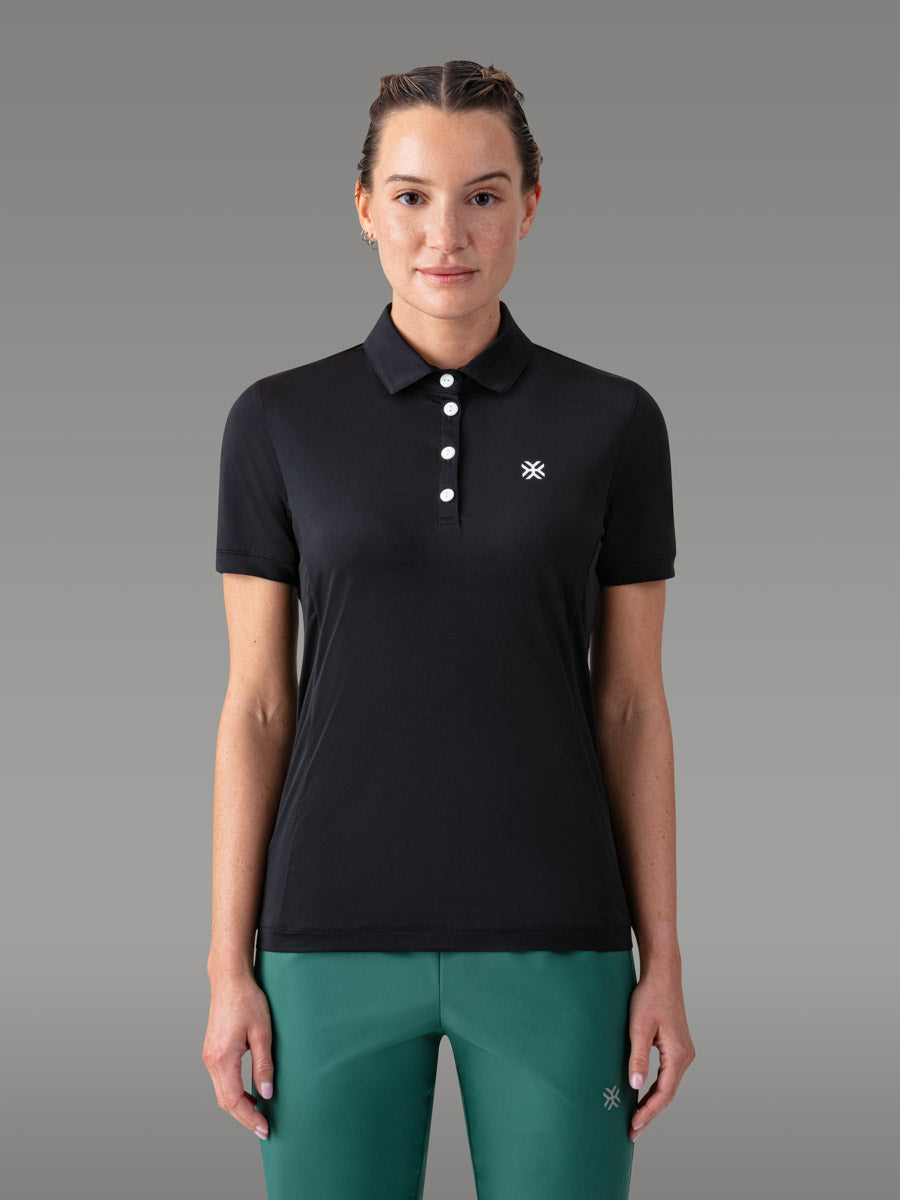 LAFFREY Leichtes aktives Polo — Black Storm