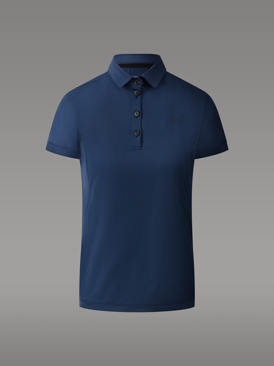 LAFFREY Lightweight Active Polo — North Blue