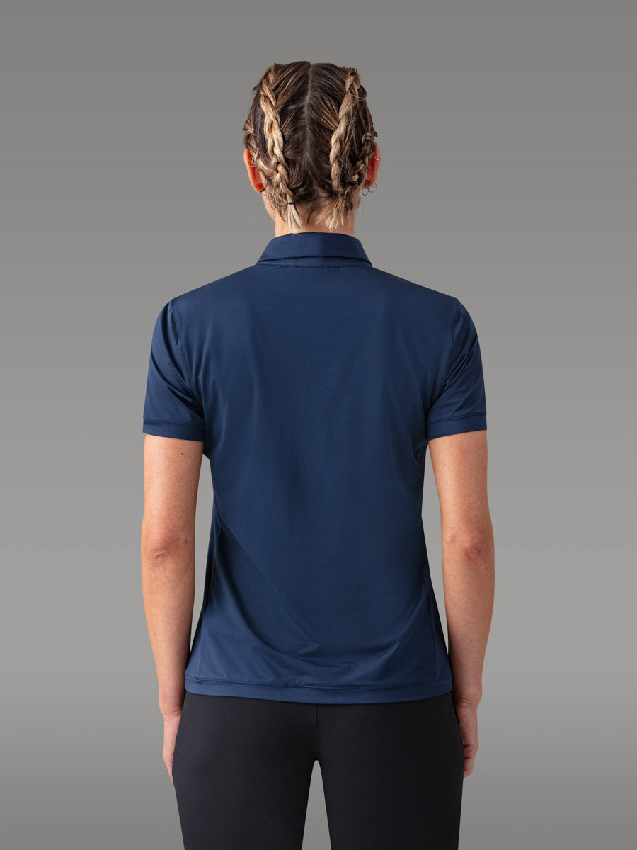 LAFFREY Lightweight Active Polo — North Blue