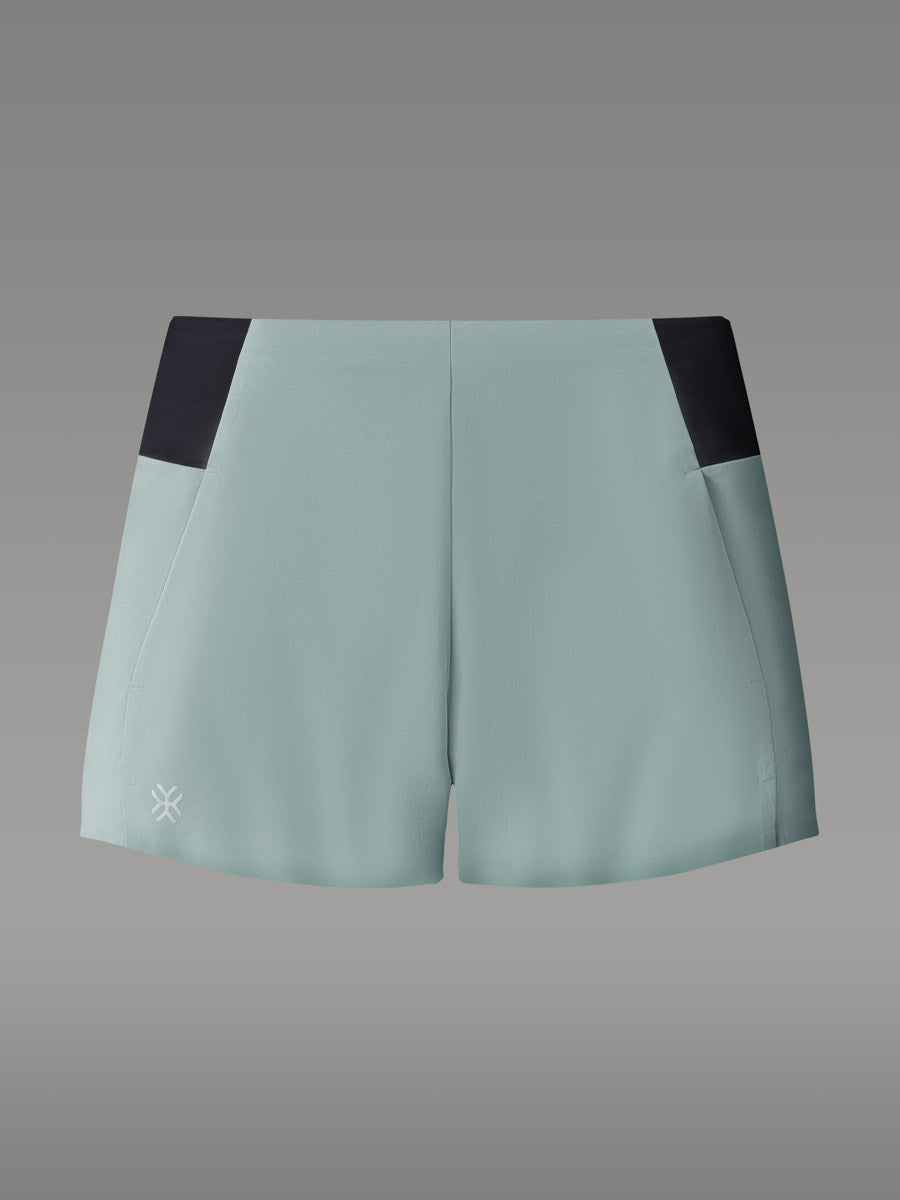 LEVICO Trail-Shorts — Green Mist