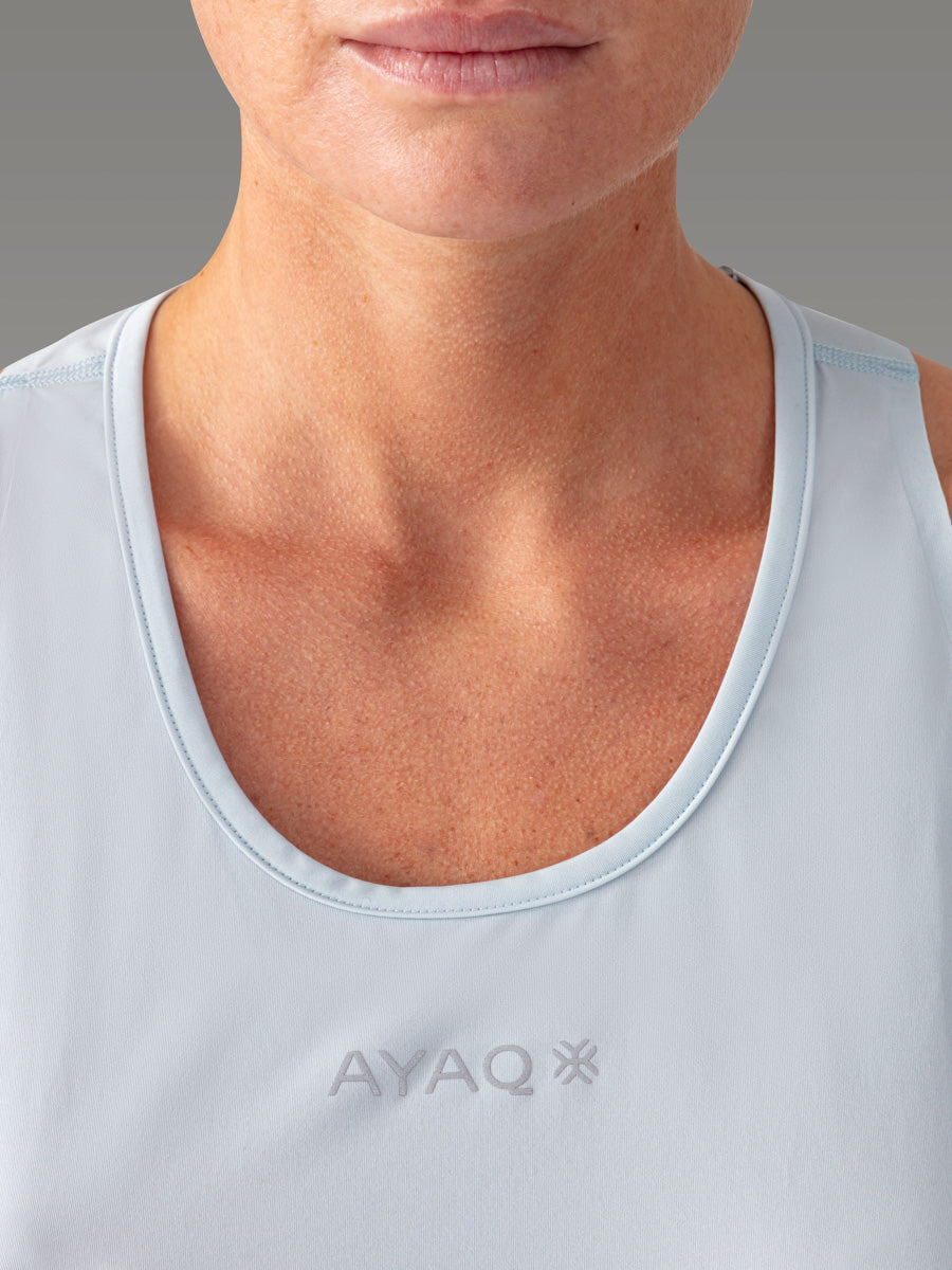 TENNO Running Trail Tank Top — Blue Ice