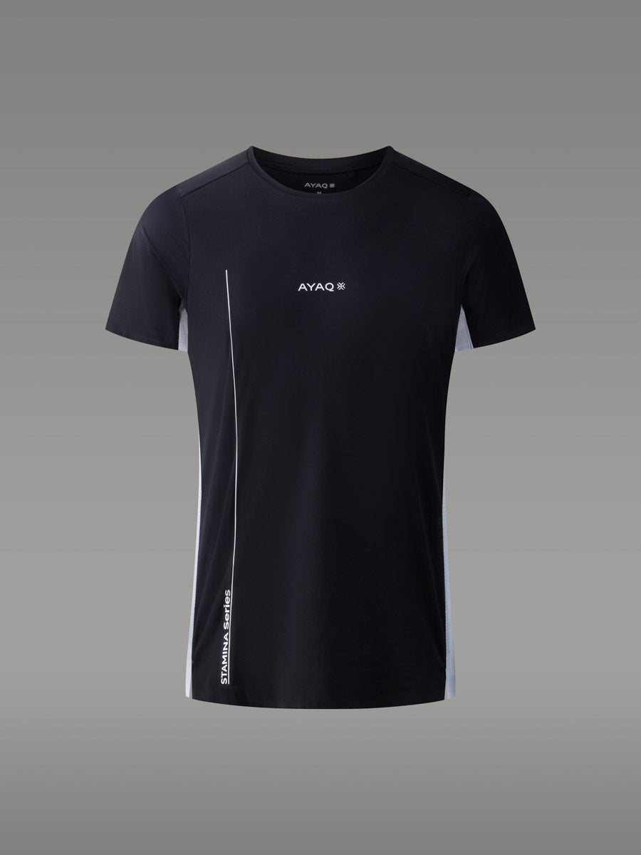 MOLVENO T-Shirt Trail Stamina - coloris Black Storm

