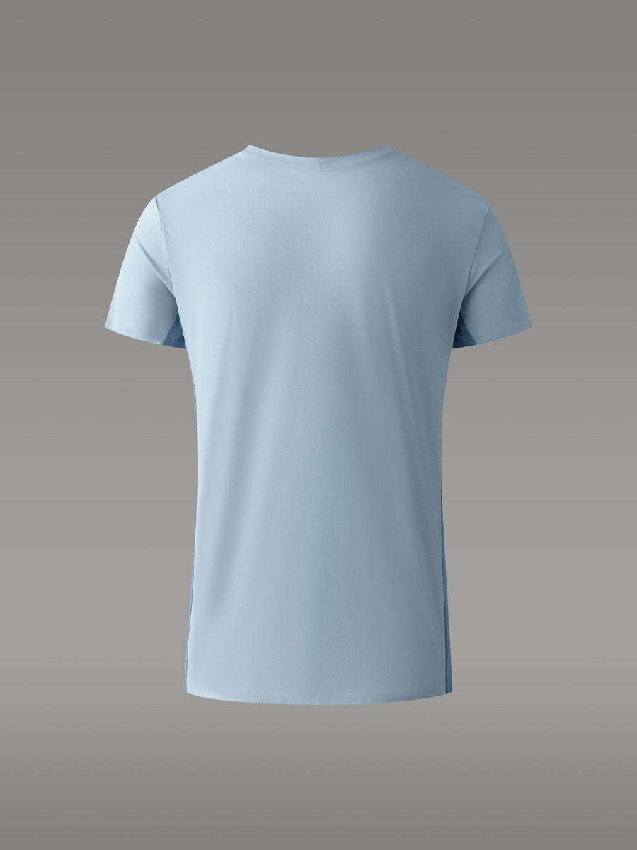 MOLVENO Teknisk T-skjorte — Blue Ice