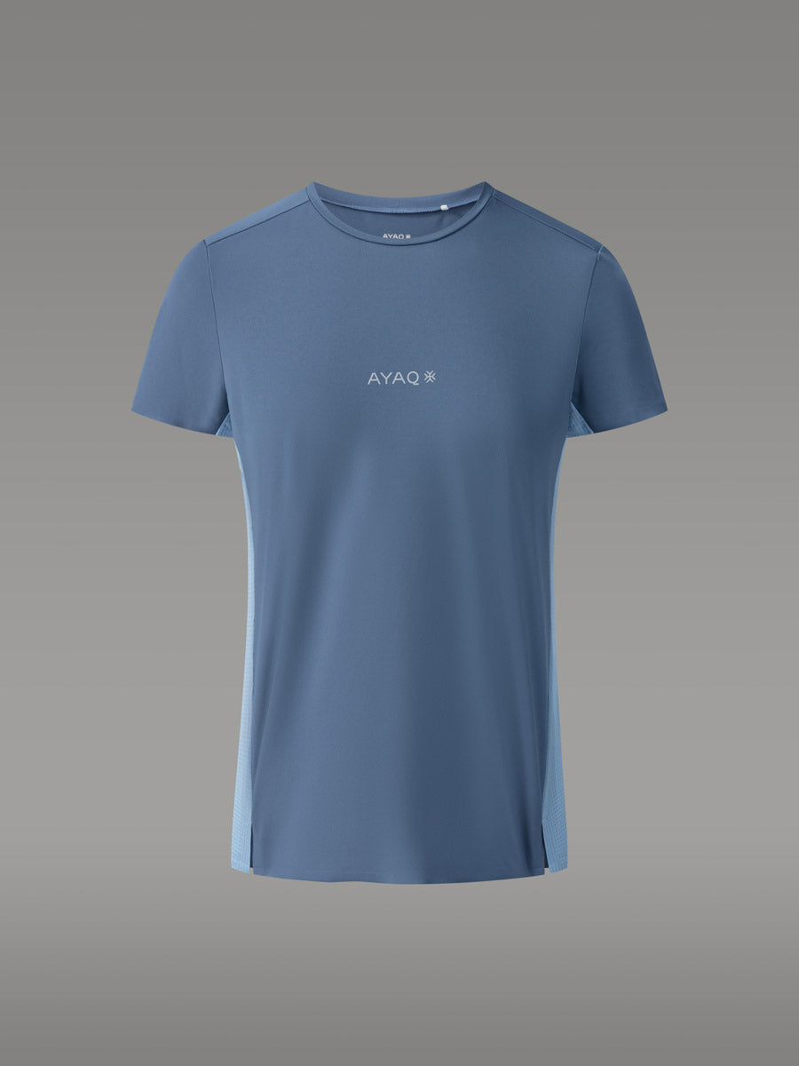 MOLVENO Teknisk T-skjorte — Blue Slate