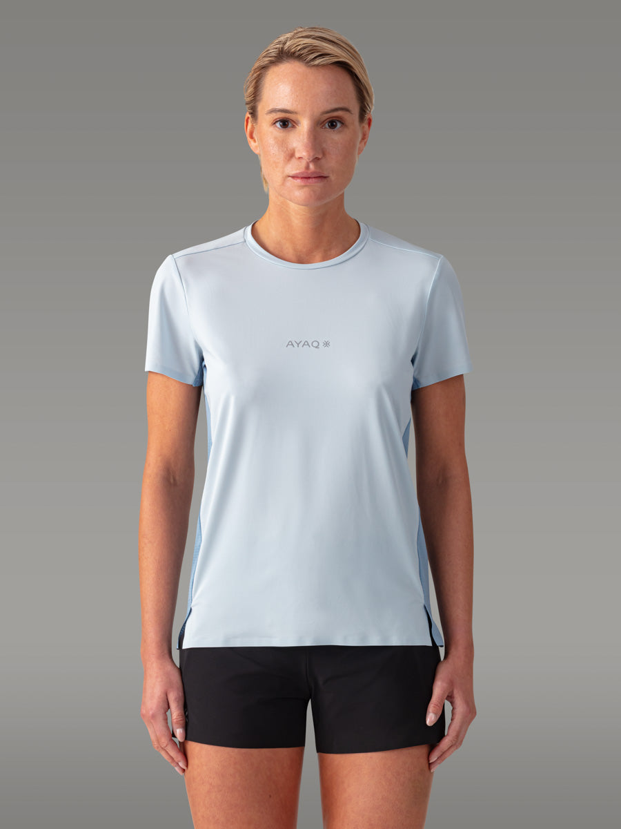 MOLVENO T-shirt technique — Blue Ice