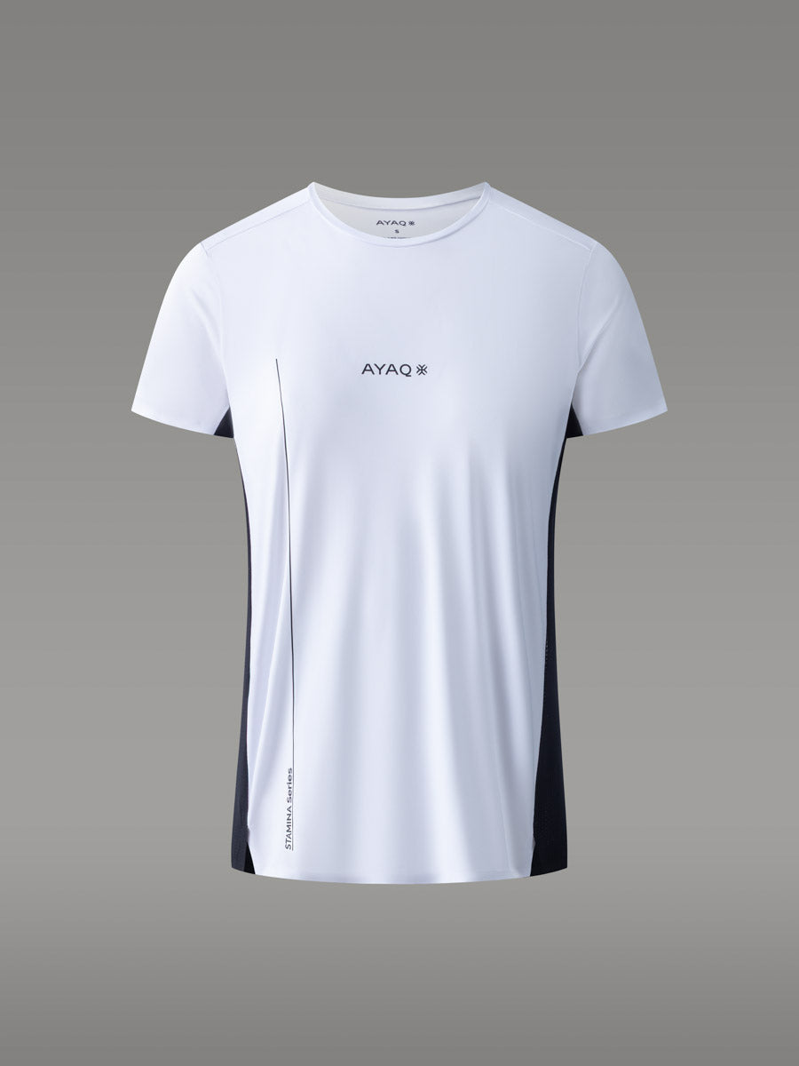 MOLVENO T-Shirt Trail Stamina - coloris White Rock


