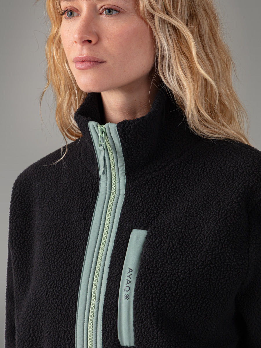 AROLLA Grand Confort fleece — Black Storm