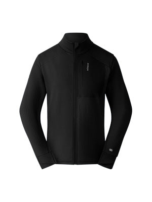 KOKANEE Active fleece jacket - color thumbnail-Black Storm

