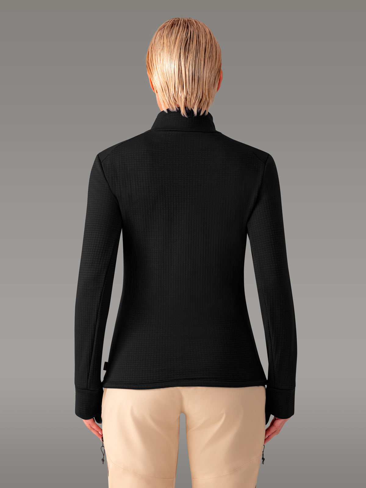 KOKANEE Active fleece jacket - color Black Storm

