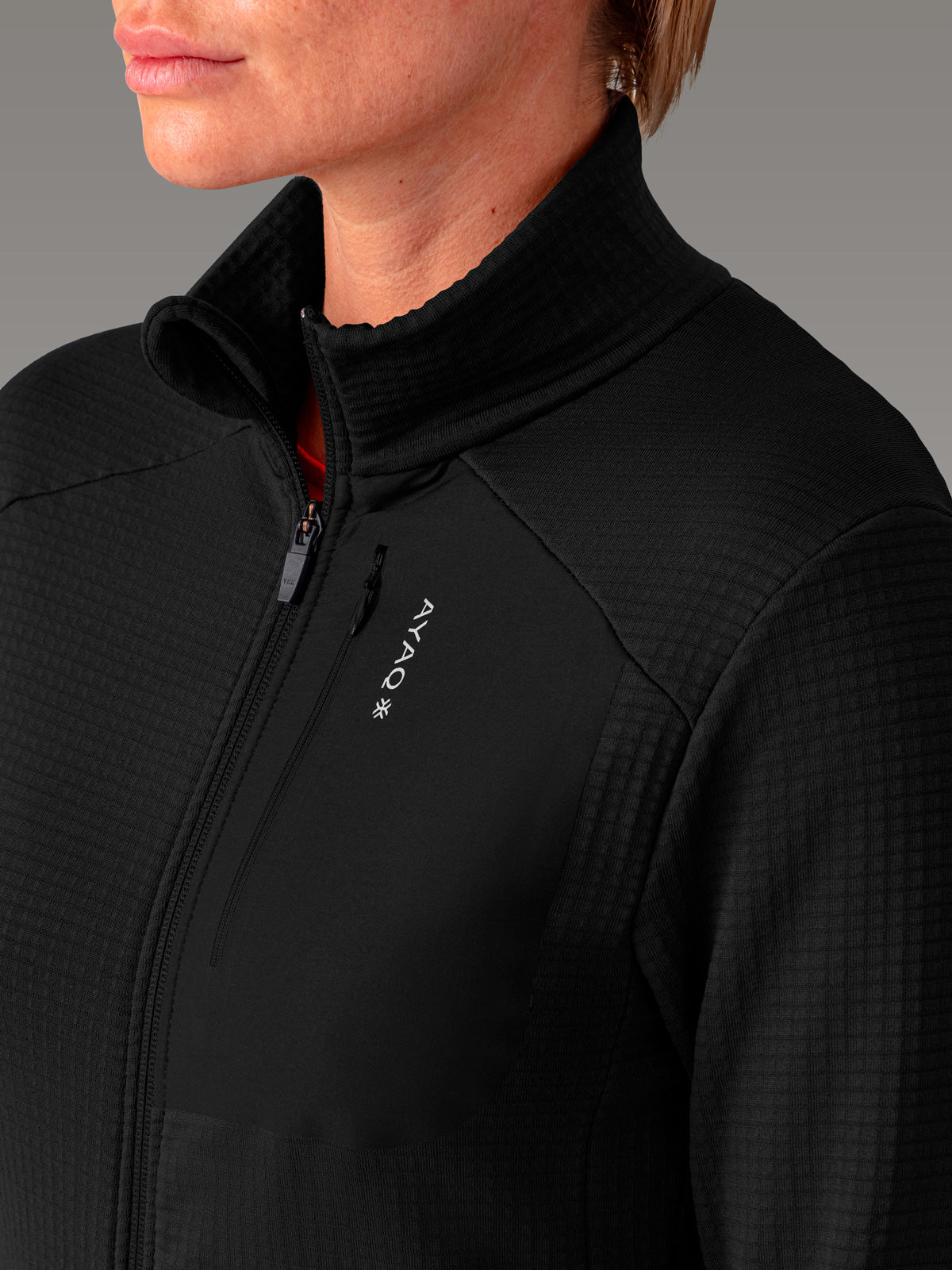 KOKANEE Active fleece jacket - color Black Storm

