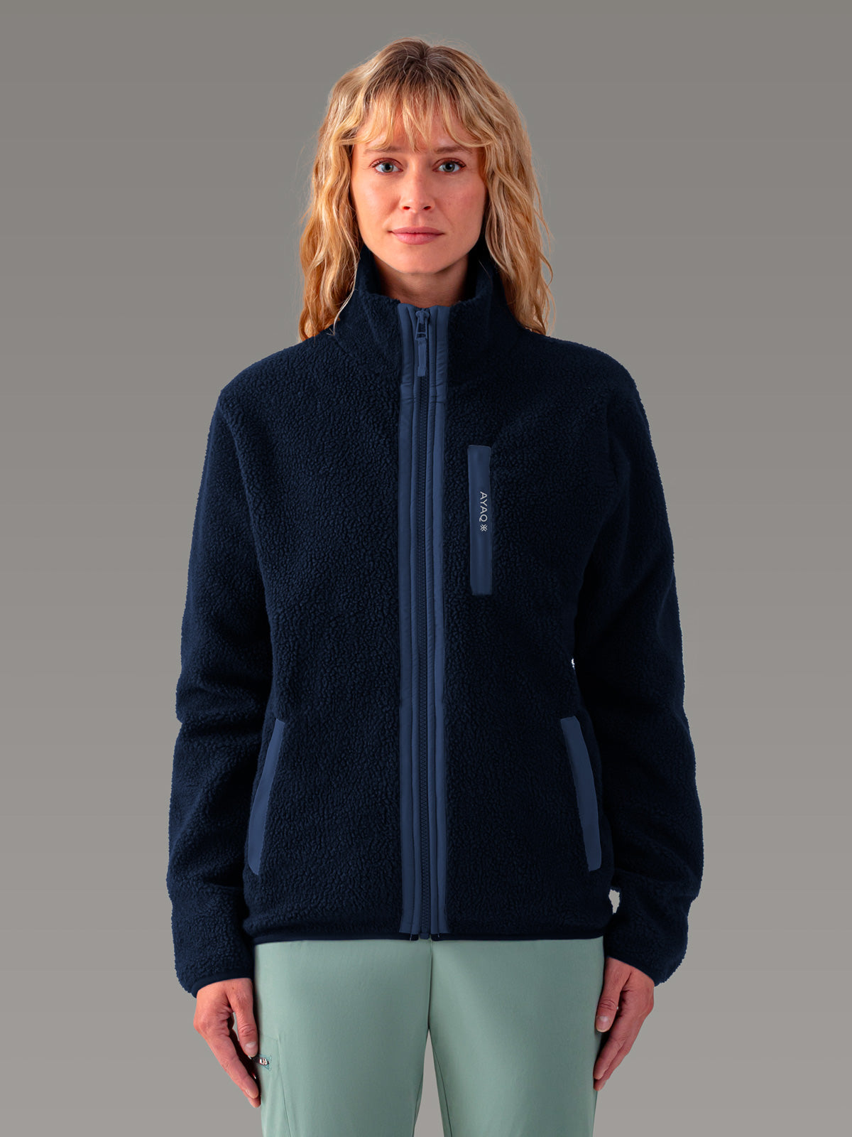 AROLLA High Comfort Fleece - color North Blue

