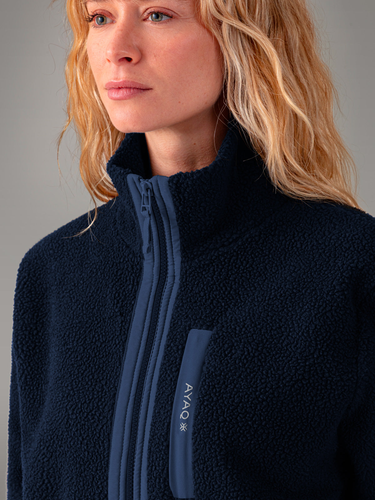 AROLLA High Comfort Fleece - color North Blue

