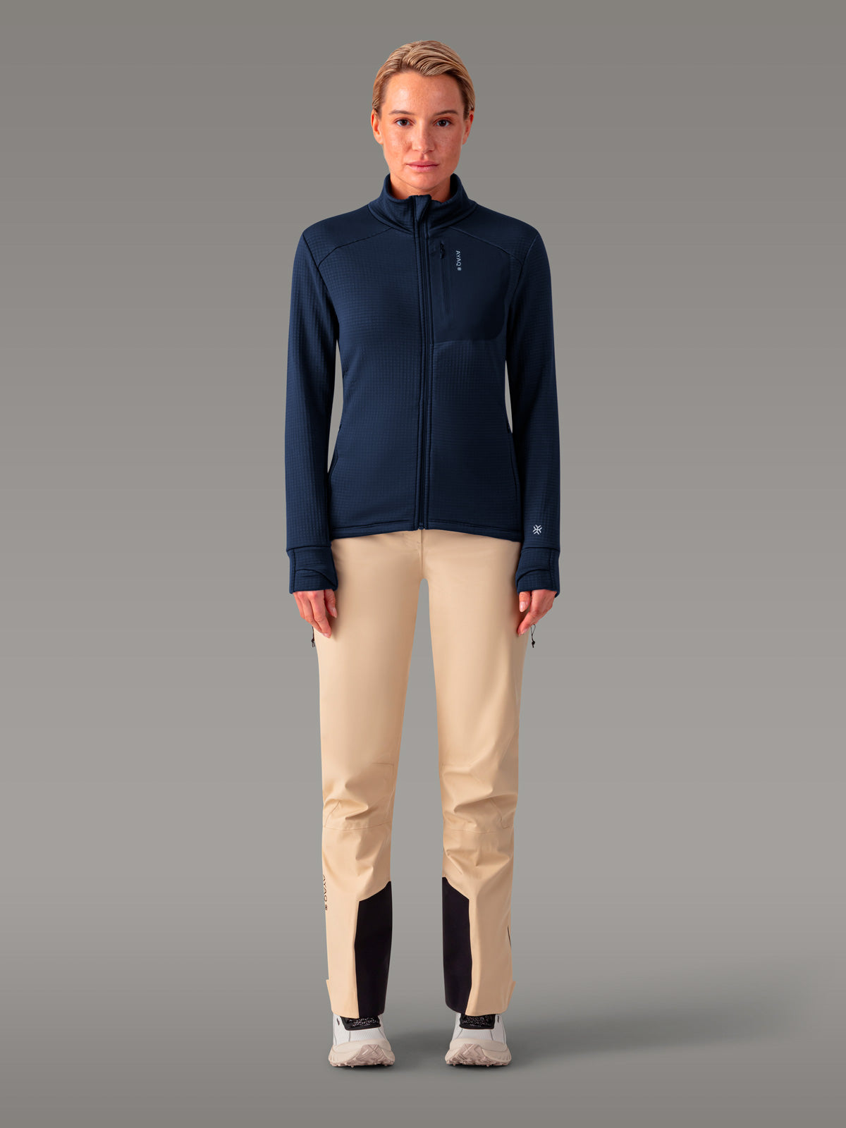 KOKANEE Active fleece jacket - color North Blue

